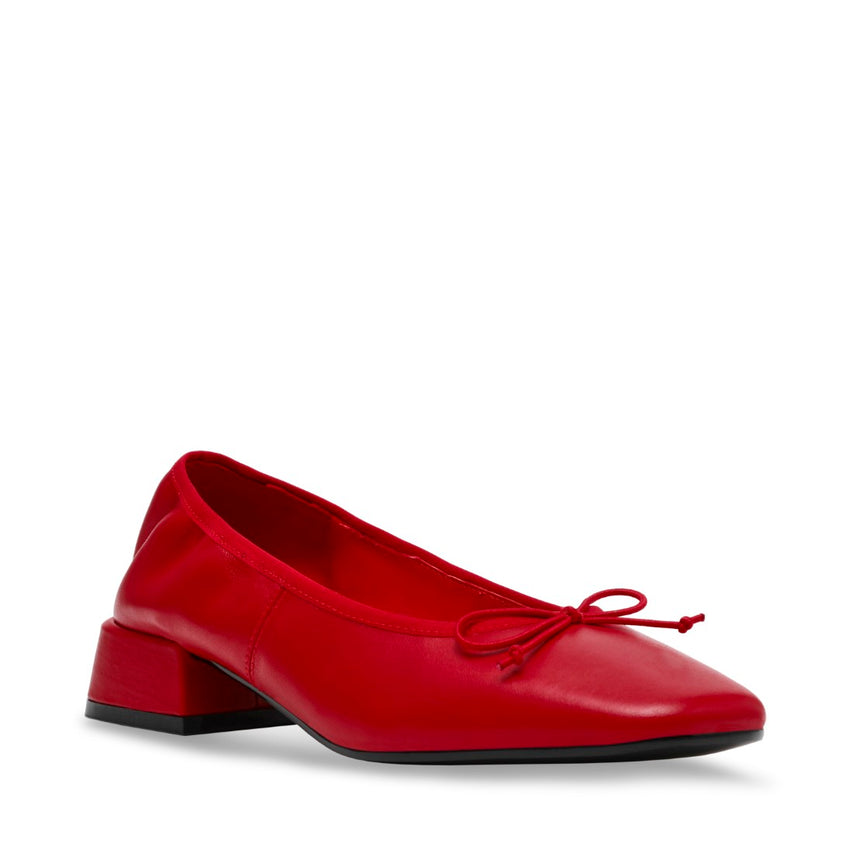PRICILLA RED LEATHER - view 2