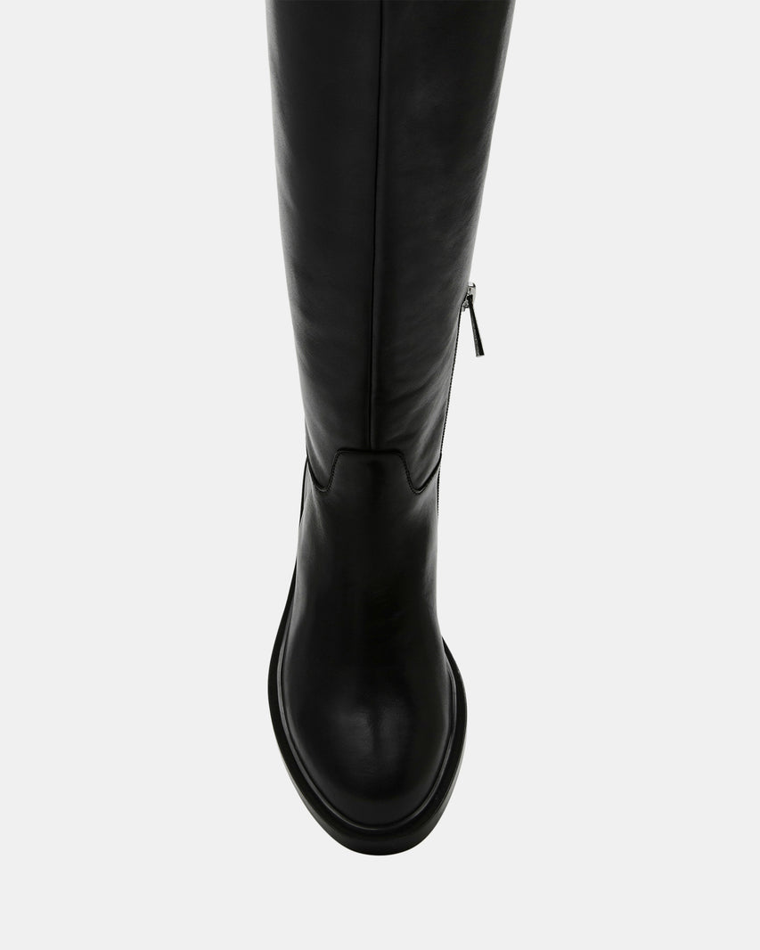 RAEGAN BLACK LEATHER
