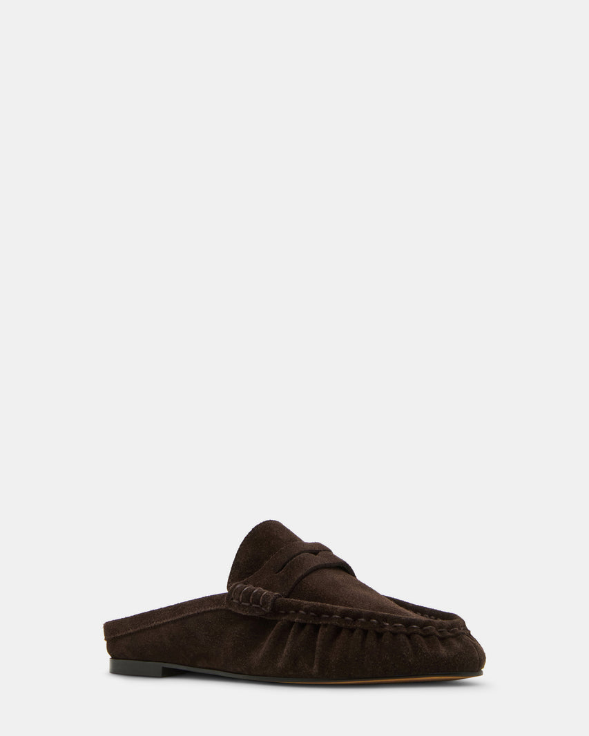 RAFE CHOCOLATE BROWN SUEDE - view 2