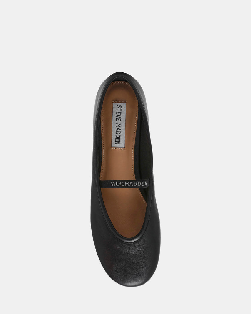 RAZZLER BLACK LEATHER
