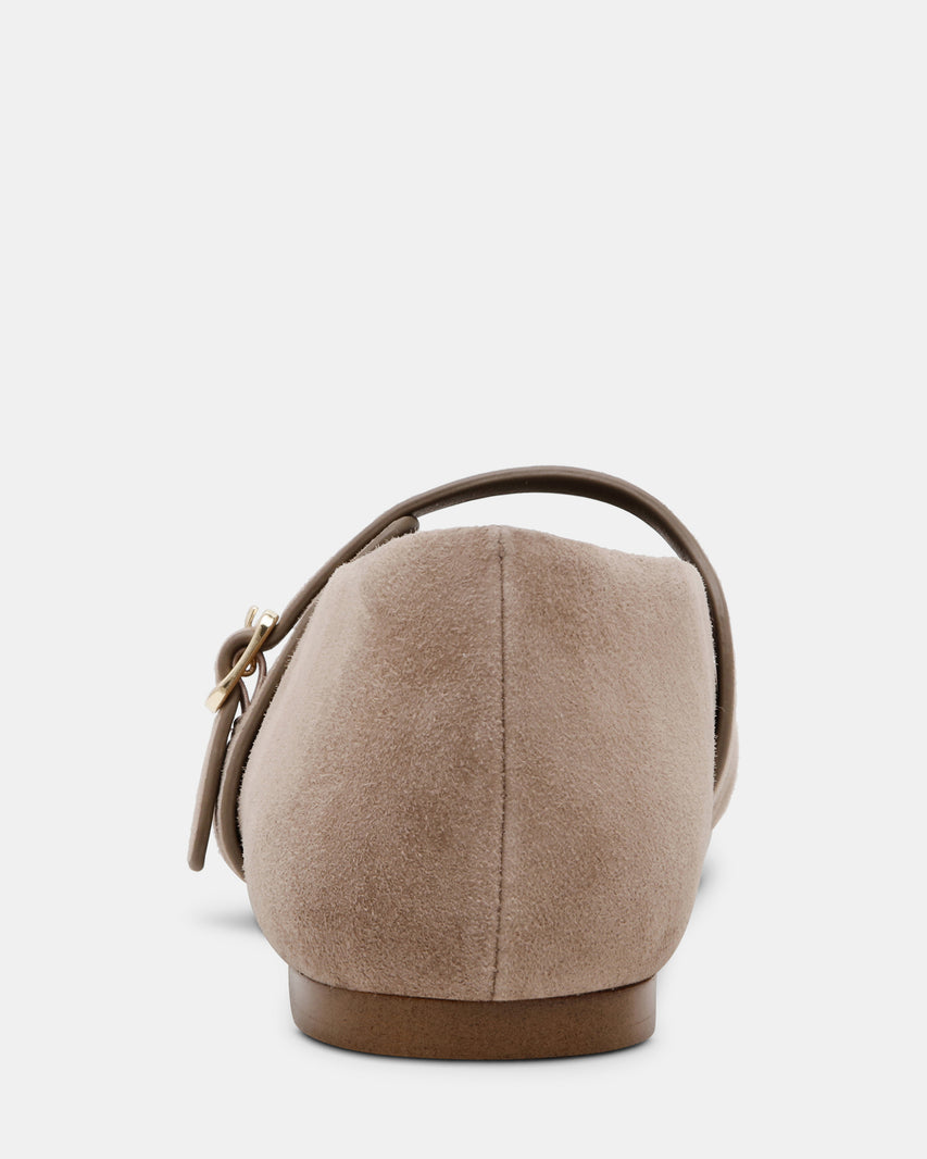 REJOICE BROWN SUEDE