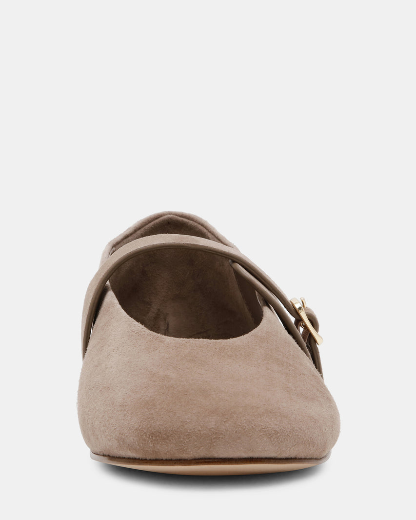 REJOICE BROWN SUEDE