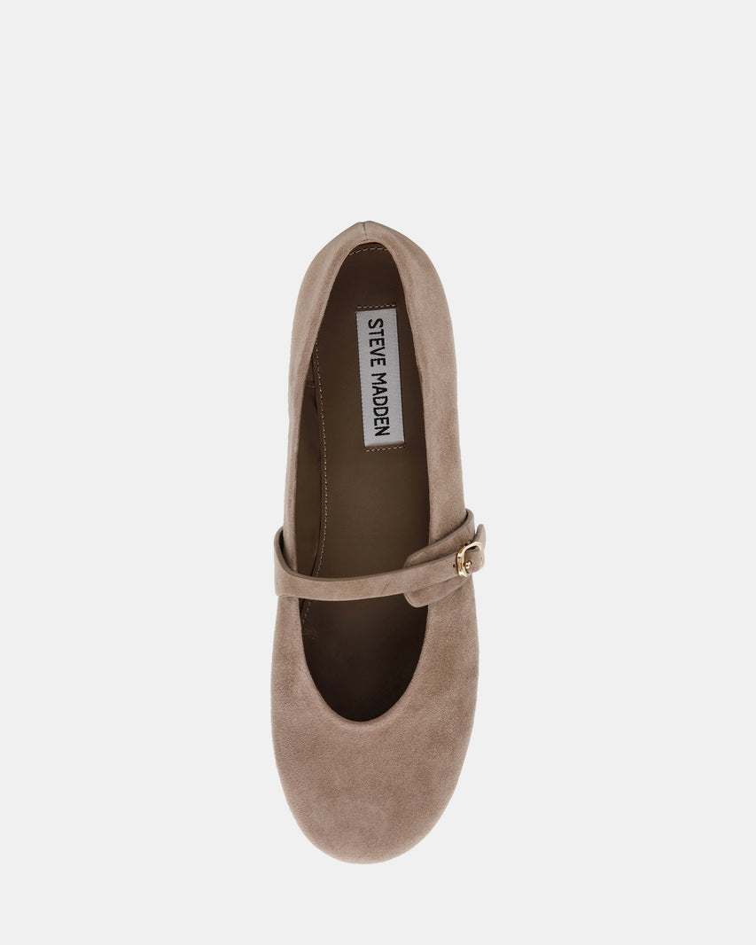 REJOICE BROWN SUEDE