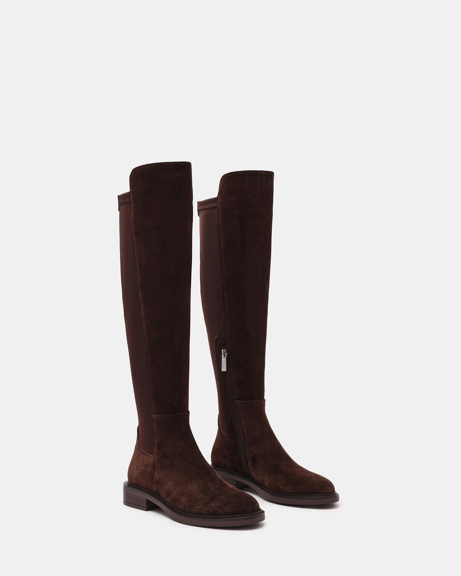 RESONATE DARK BROWN SUEDE