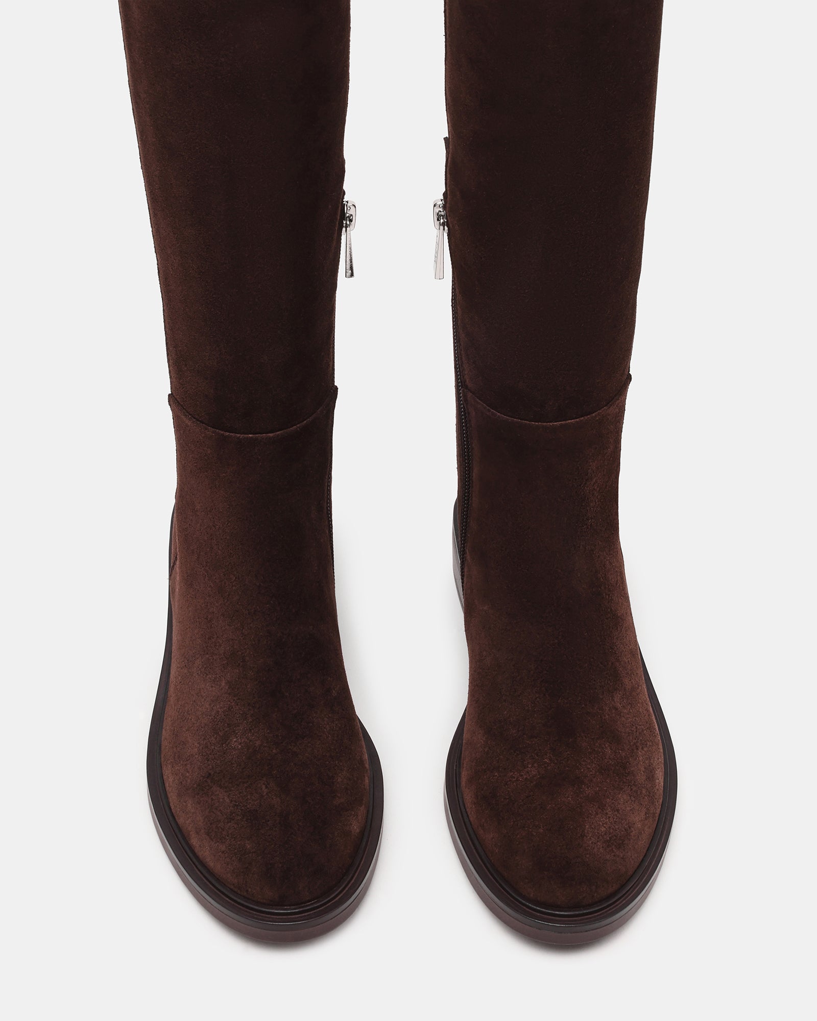 RESONATE DARK BROWN SUEDE