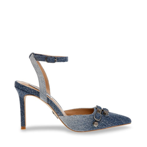 Steve Madden Australia RETRIEVER BLUE DENIM TOP PICKS WOMEN'S SHOES