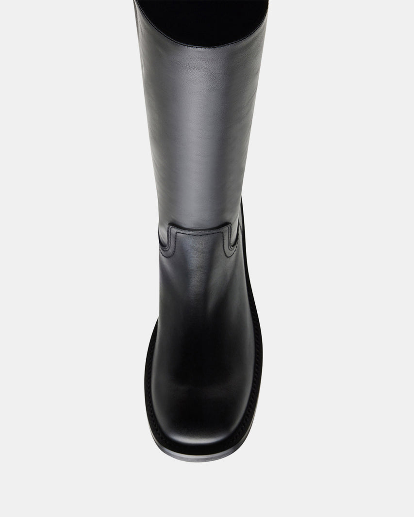 RIGGS BLACK LEATHER