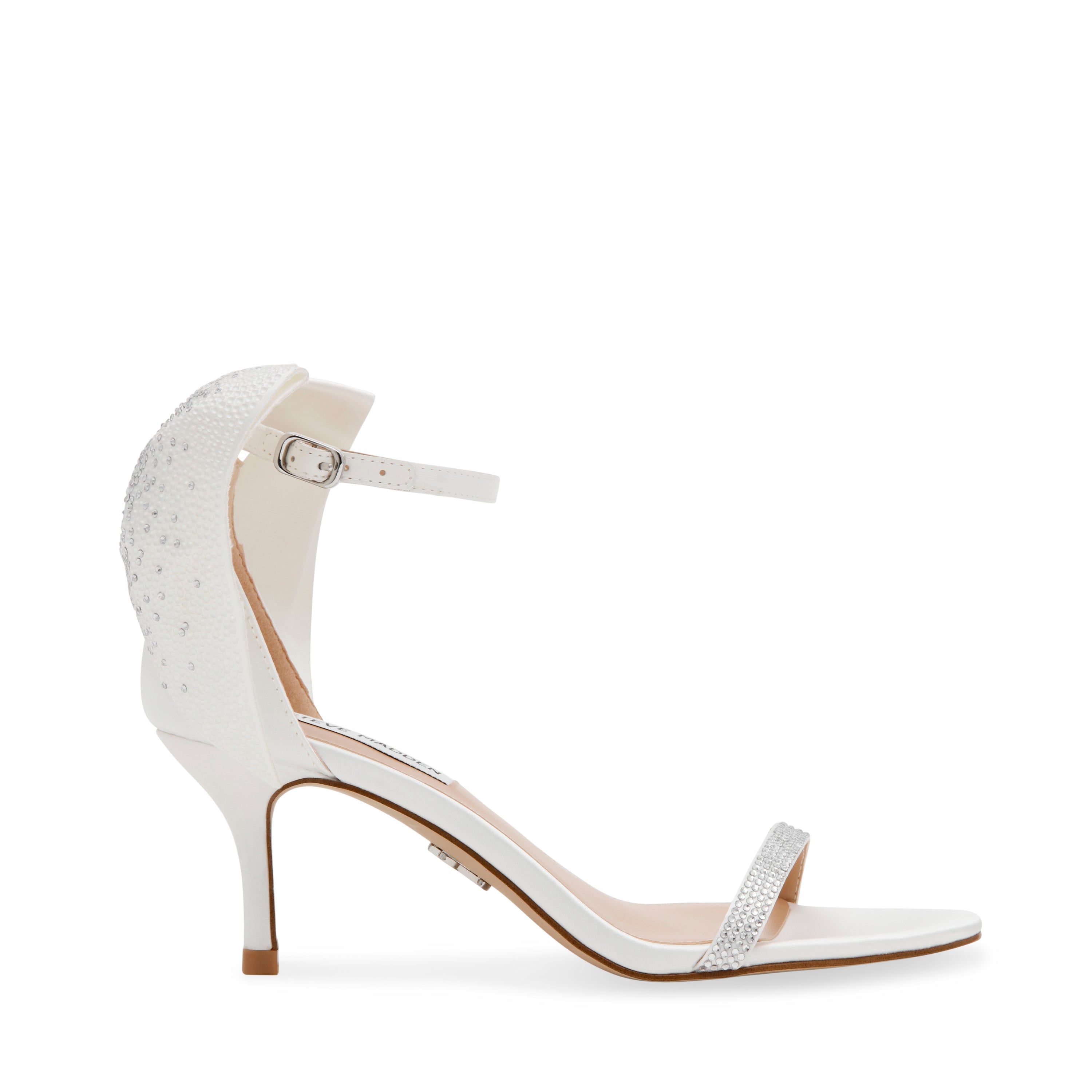 RISKAY IVORY SATIN | Steve Madden Australia