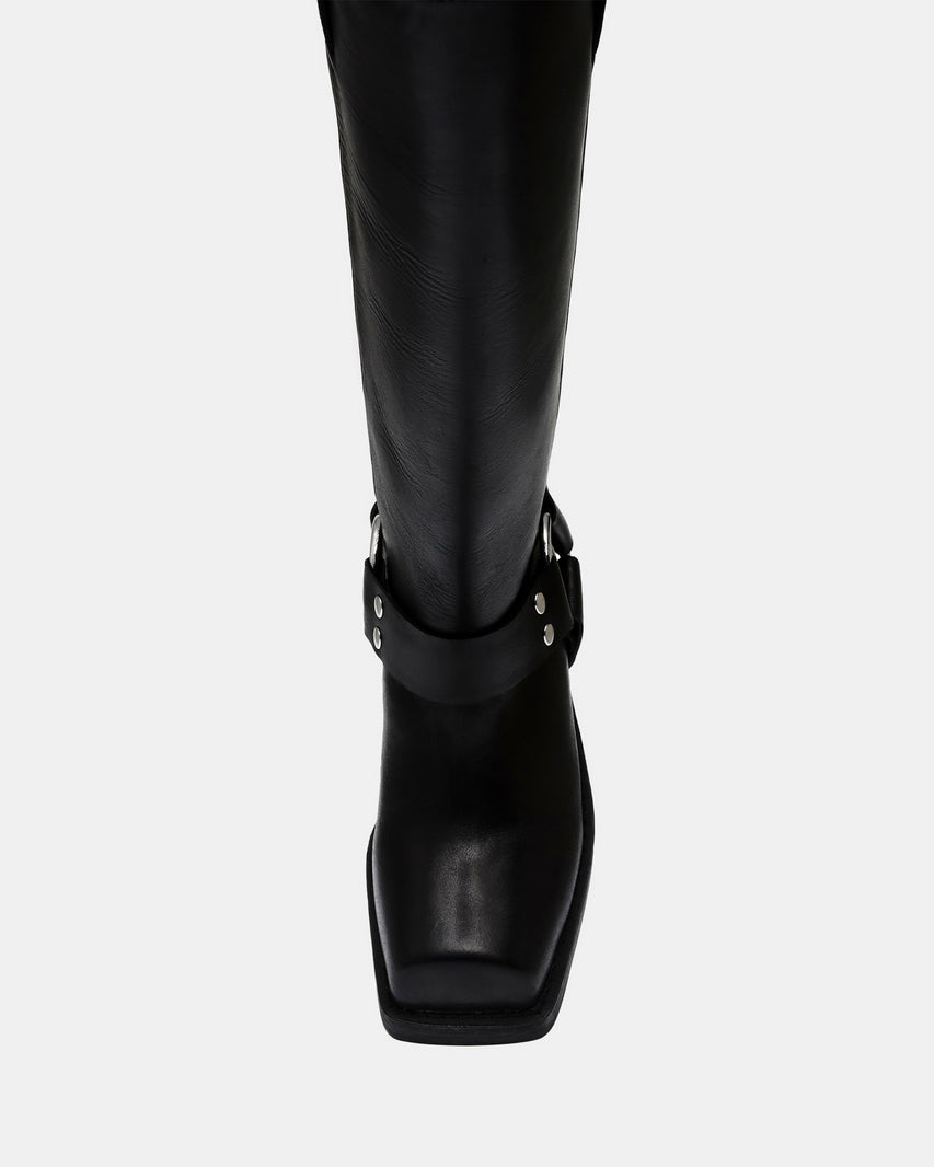 RODEO DRIVE BLACK LEATHER