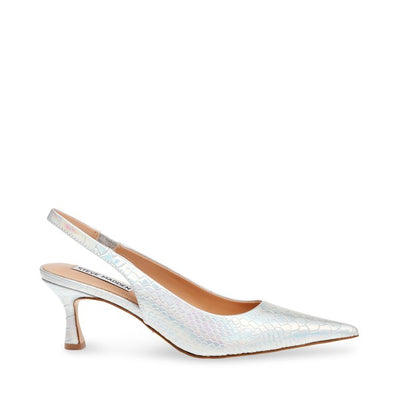 Steve Madden Australia SAPPHO SILVER IRIDESCENT TOP PICKS WOMEN'S SHOES