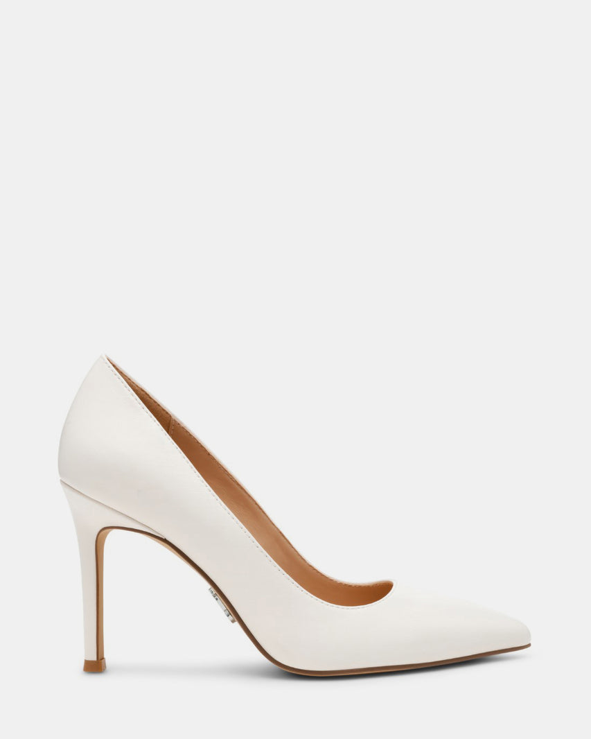 SECURED WHITE LEATHER