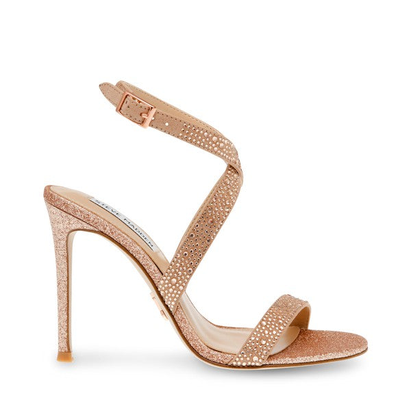 Buy Flat N Heels Women Gold Toned Solid Sandals - Heels for Women 13883016  | Myntra