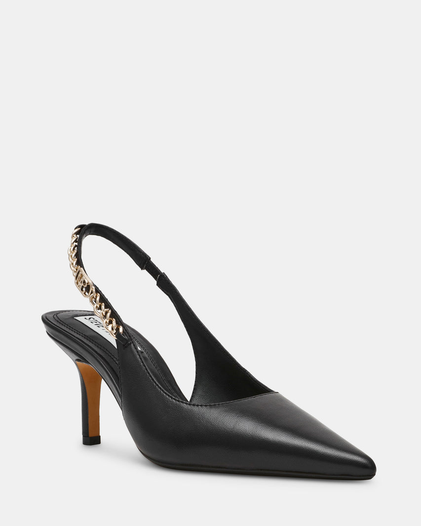 STEFIE BLACK LEATHER