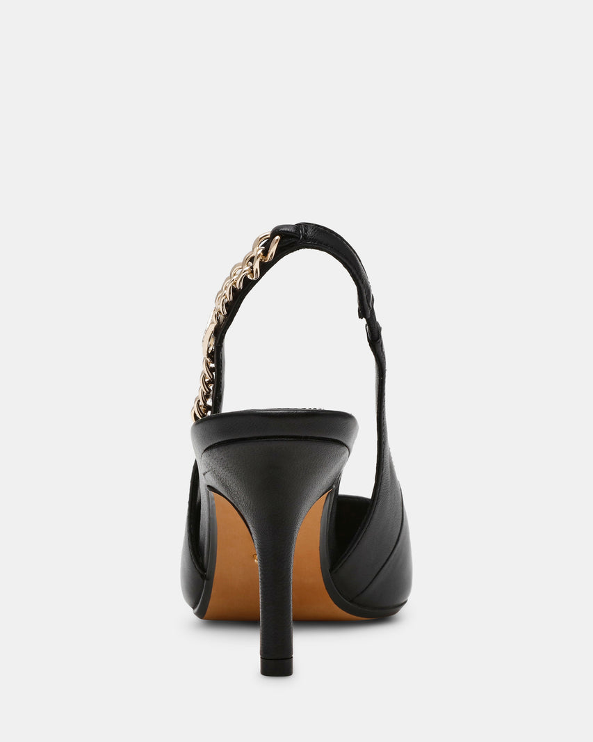 STEFIE BLACK LEATHER