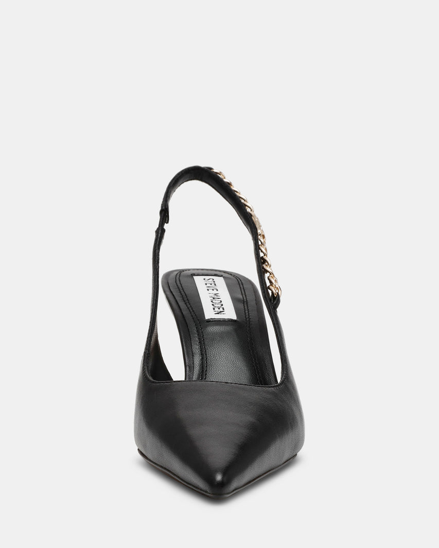 STEFIE BLACK LEATHER