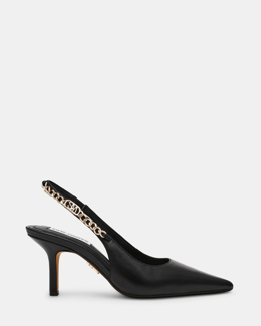 STEFIE BLACK LEATHER