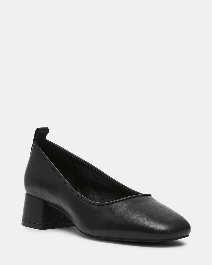 STUNNAH BLACK LEATHER
