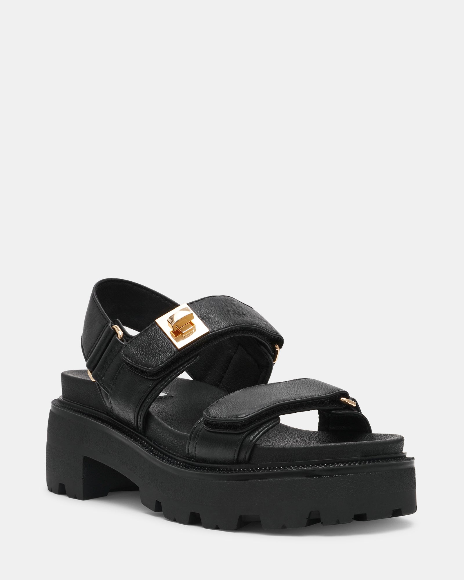 SUPERMONA BLACK LEATHER