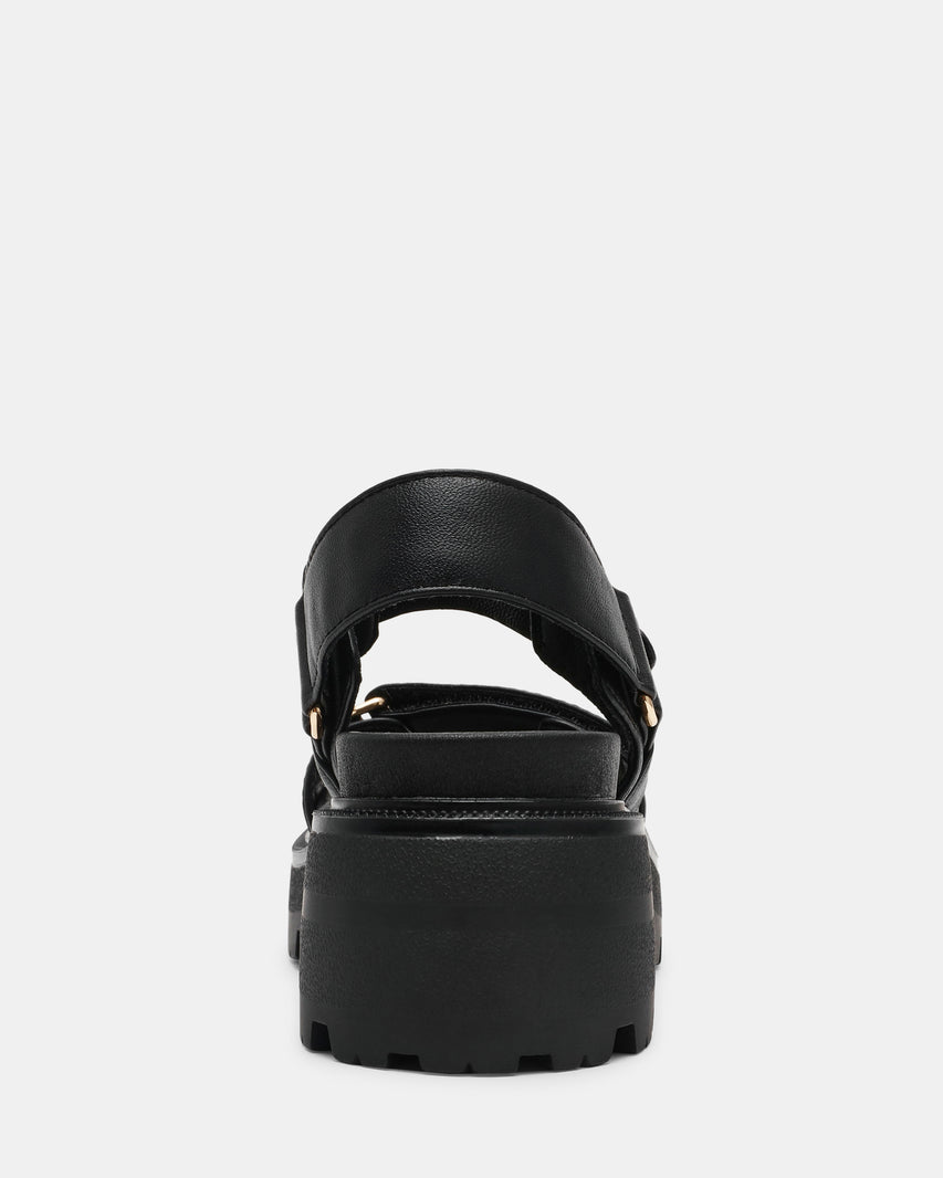 SUPERMONA BLACK LEATHER