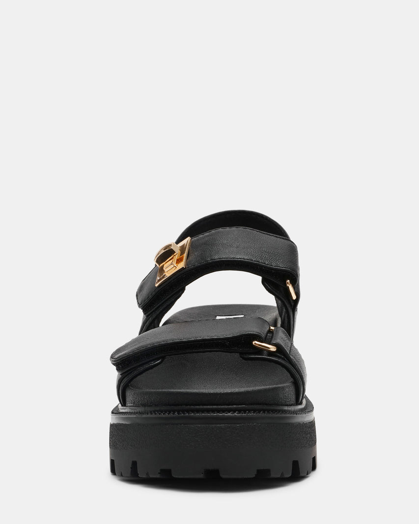 SUPERMONA BLACK LEATHER