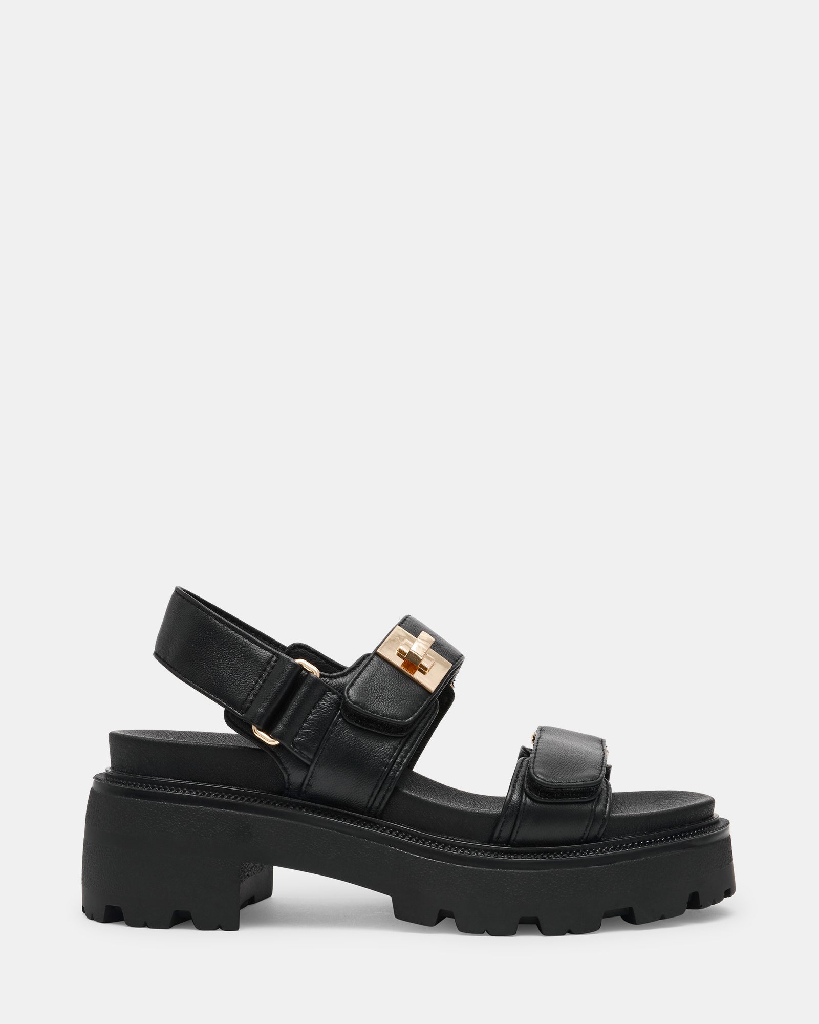 SUPERMONA BLACK LEATHER