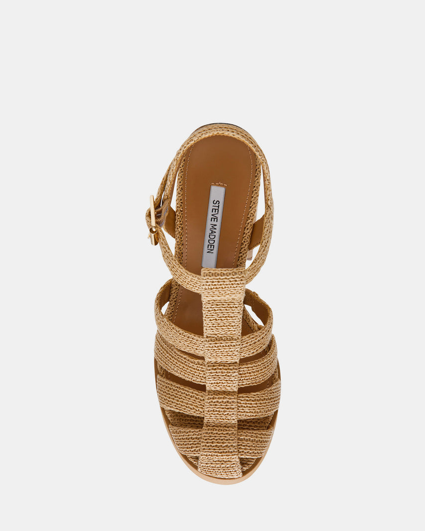 TELLER NATURAL RAFFIA - view 4