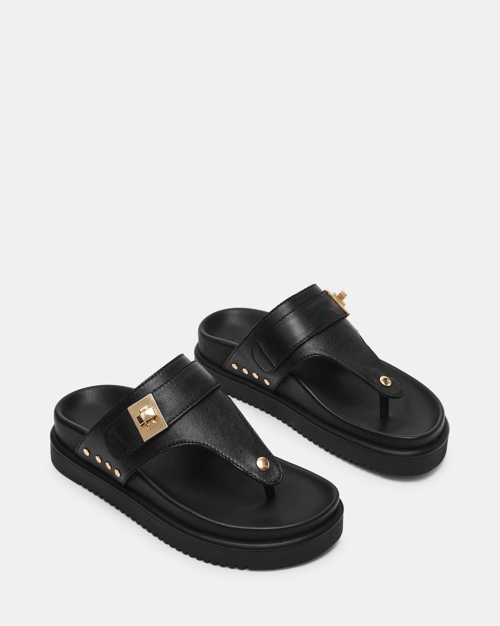 THONA BLACK LEATHER