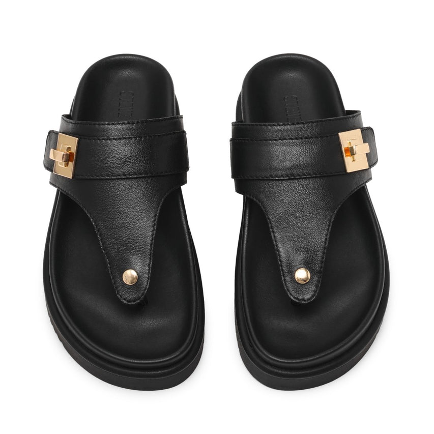 THONA BLACK LEATHER