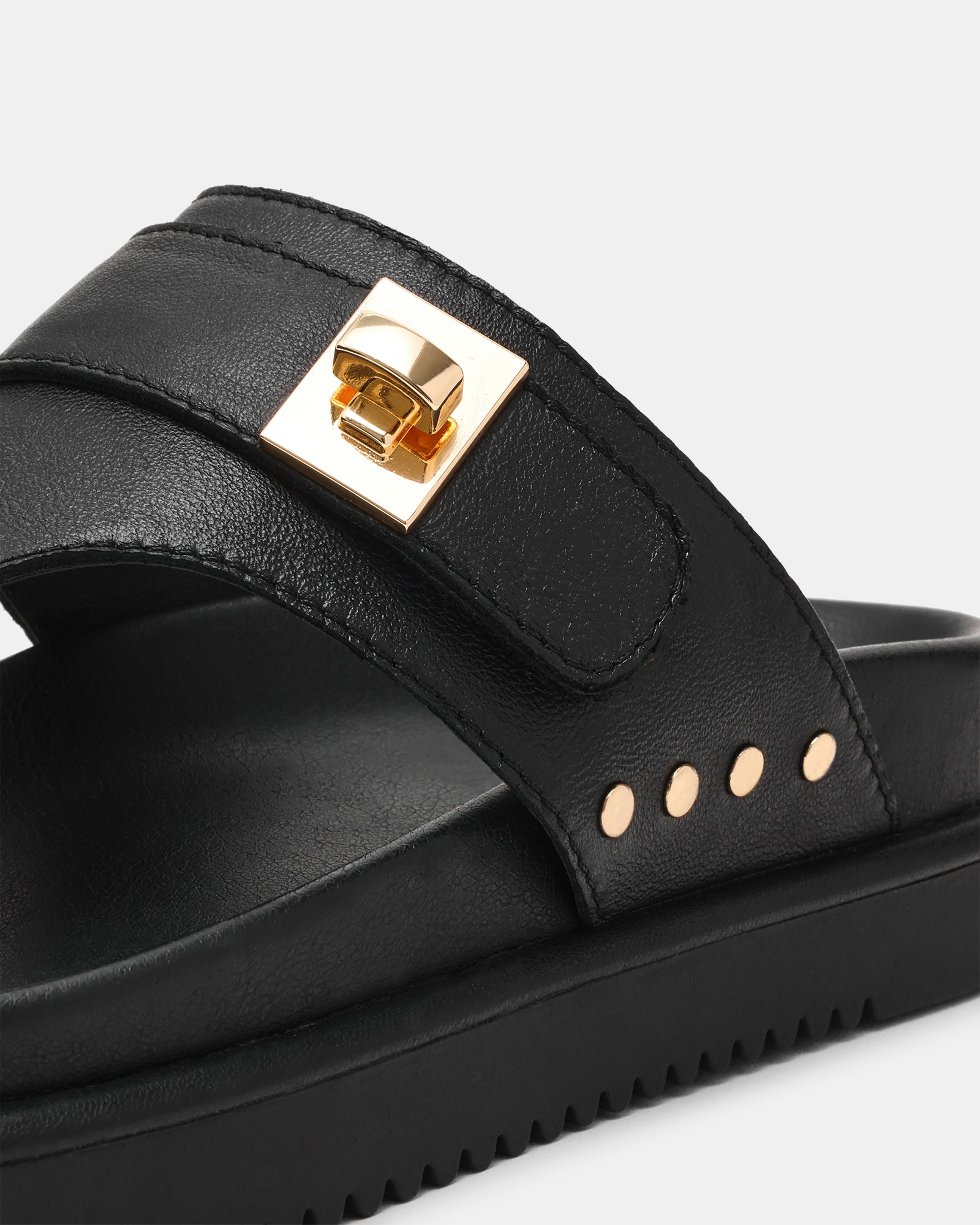 THONA BLACK LEATHER