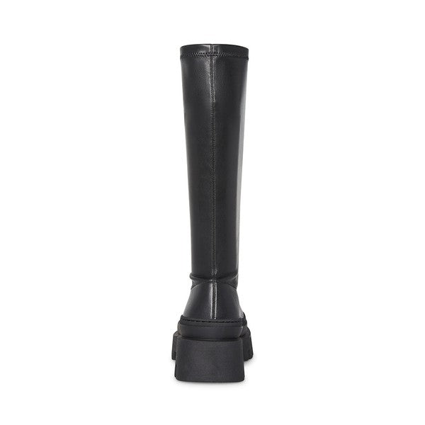 TITAN Black Boots by Steve Madden - back view