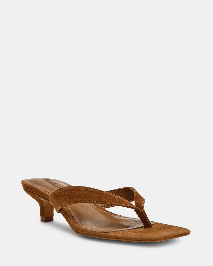 TRACIE CHESTNUT SUEDE