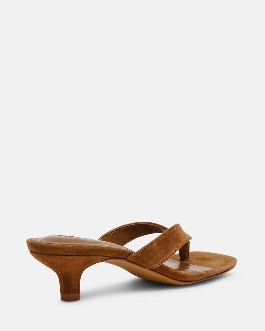 TRACIE CHESTNUT SUEDE