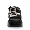 Steve Madden Australia TRANSPORTER BLACK ACTION LEATHER ALL PRODUCTS
