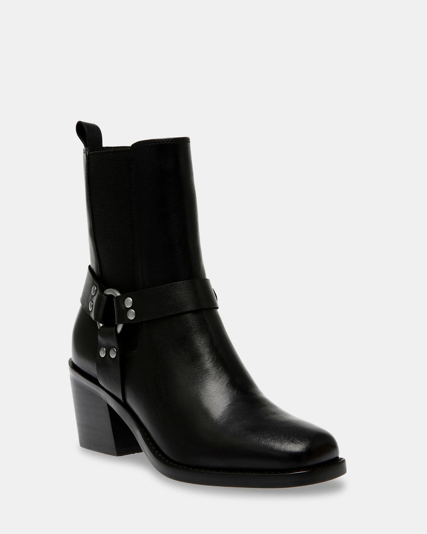 TREVIE BLACK LEATHER