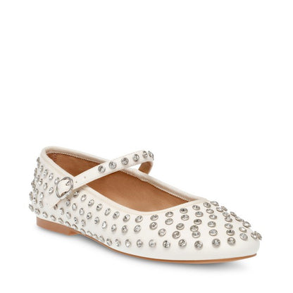 VINETTA-R Coconut Milk Flats by Steve Madden - front side view