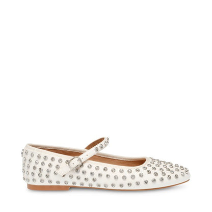 VINETTA-R Coconut Milk Flats by Steve Madden - side view