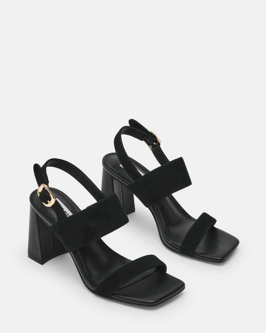 WENDIE BLACK SUEDE - view 3