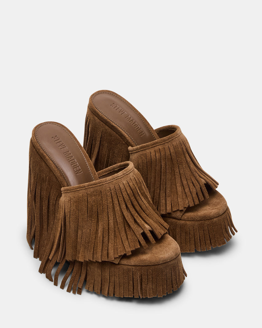 WYNN CHESTNUT SUEDE