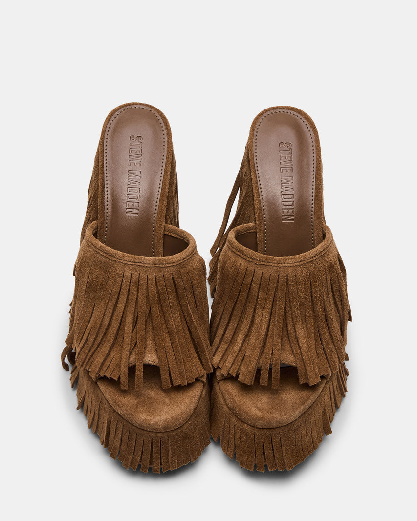 WYNN CHESTNUT SUEDE