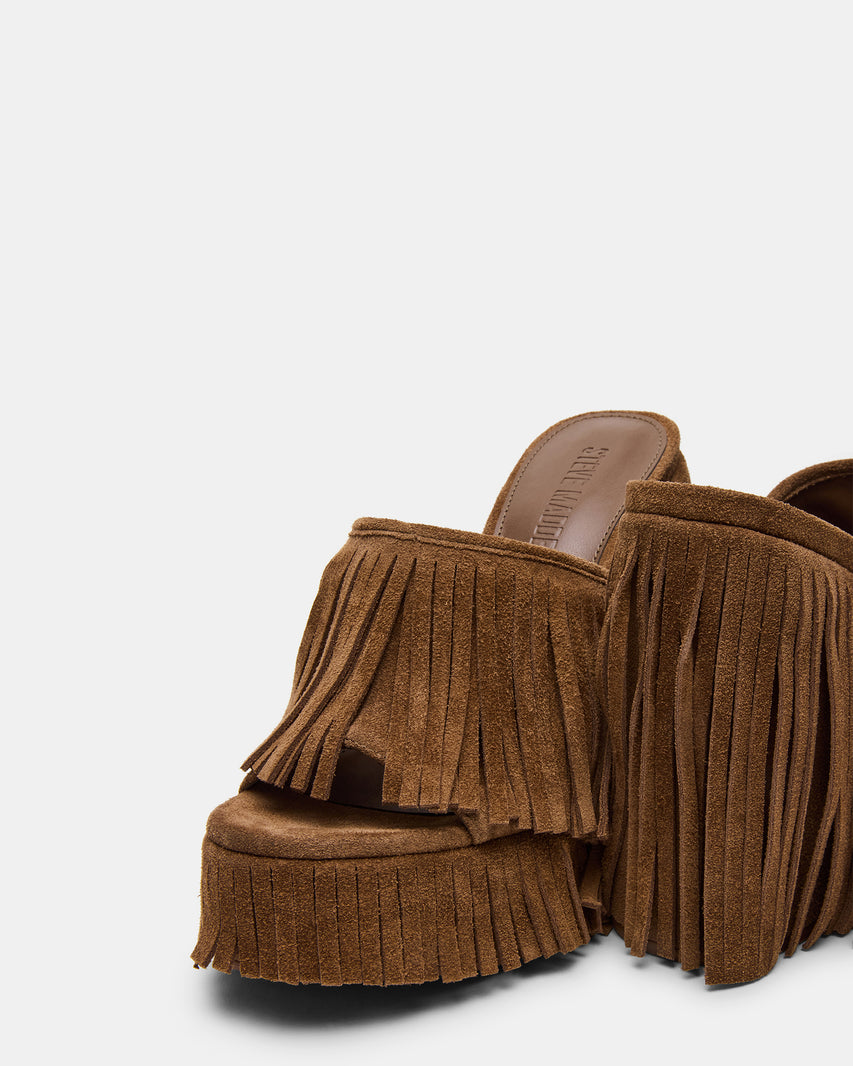 WYNN CHESTNUT SUEDE