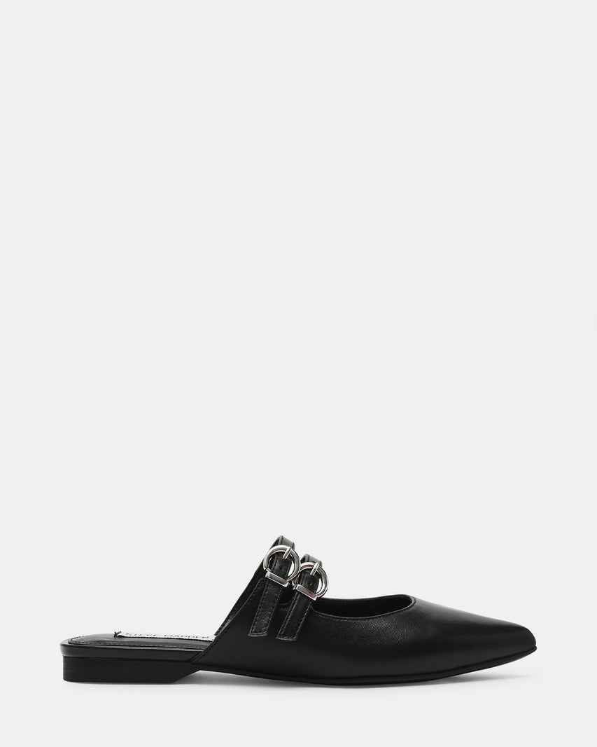 ELIZAA BLACK LEATHER
