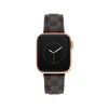 STEVE MADDEN BLOCK LOGO WATCH BAND BLACK ALL PRODUCTS