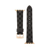 STEVE MADDEN BLOCK LOGO WATCH BAND BLACK ALL PRODUCTS