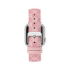 STEVE MADDEN BLOCK LOGO WATCH BAND PINK ALL PRODUCTS