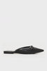 CLEVELAND-R Black Crystal Flats by Steve Madden - 360 view