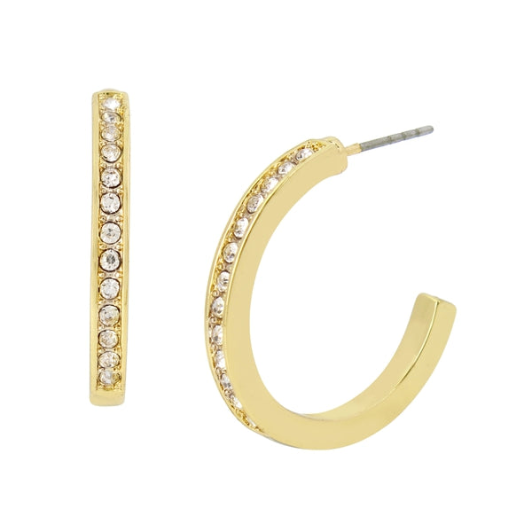 STEVE MADDEN HOOP CRYSTAL GOLD ALL PRODUCTS