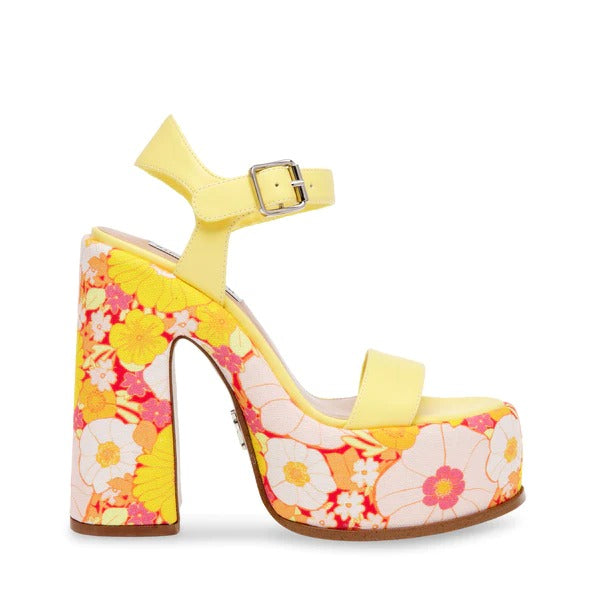 SIXTIES YELLOW FLORAL