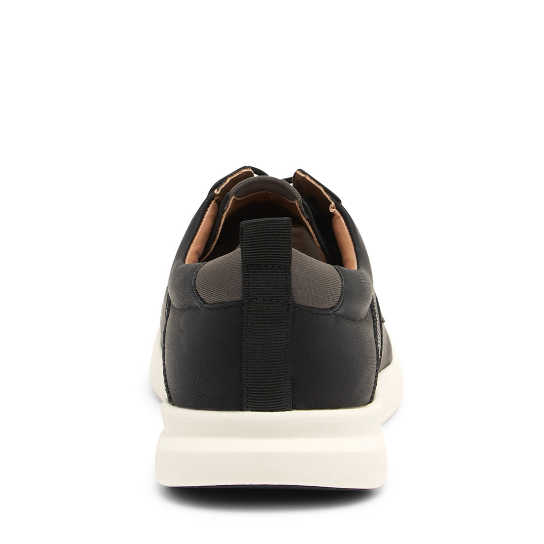 Steve Madden MAURICE Black Nubuck Men's Sneaker Back - view 4