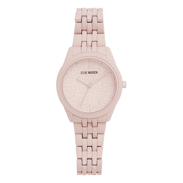 STEVE MADDEN CRYSTAL FACE WATCH BLUSH ALL PRODUCTS