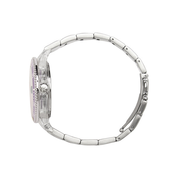STEVE MADDEN CLEAR CASE STATEMENT WATCH PURPLE ALL PRODUCTS